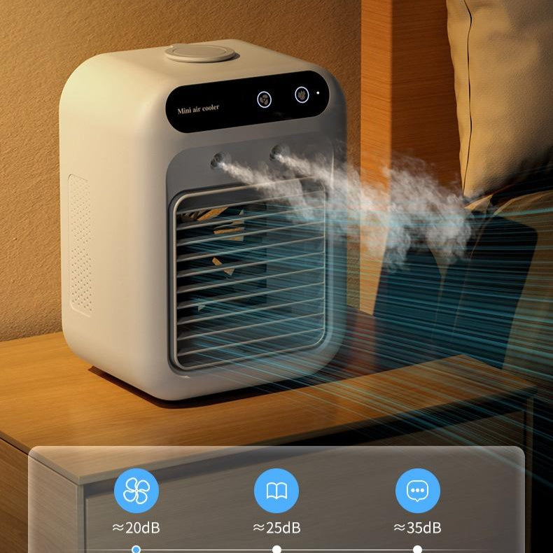 Portable Air Cooler Fan with Ice & Aroma