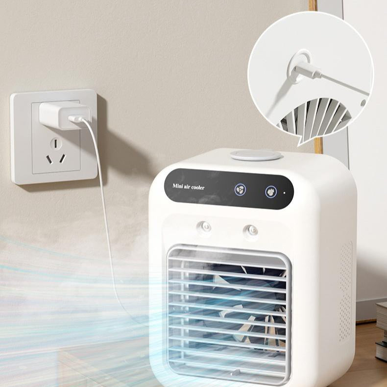 Portable Air Cooler Fan with Ice & Aroma