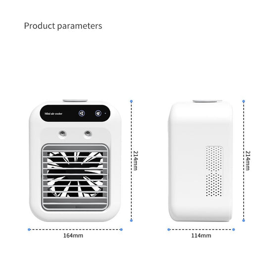 Portable Air Cooler Fan with Ice & Aroma