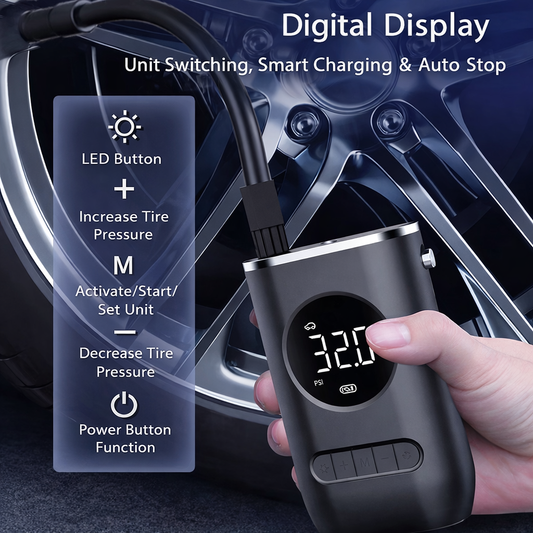 Portable Wireless Tyre Inflator